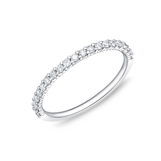 Petite Prong 21-Stone Diamond Band