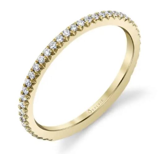 Vivian Diamond Wedding Band