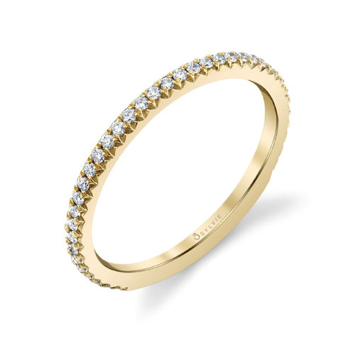 Vivian Diamond Wedding Band