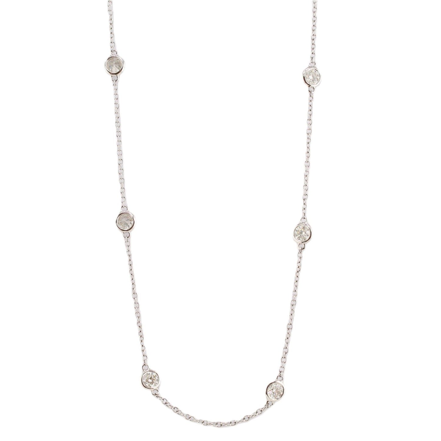 Diamonds-by-the-Yard 15 Station Necklace