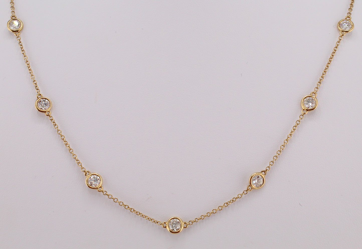 Diamonds-by-the-Yard 21 Station Necklace