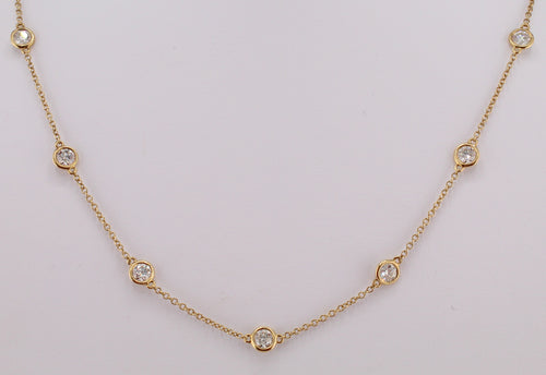 Diamonds-by-the-Yard 21 Station Necklace