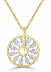 Diamond Circle Pendant