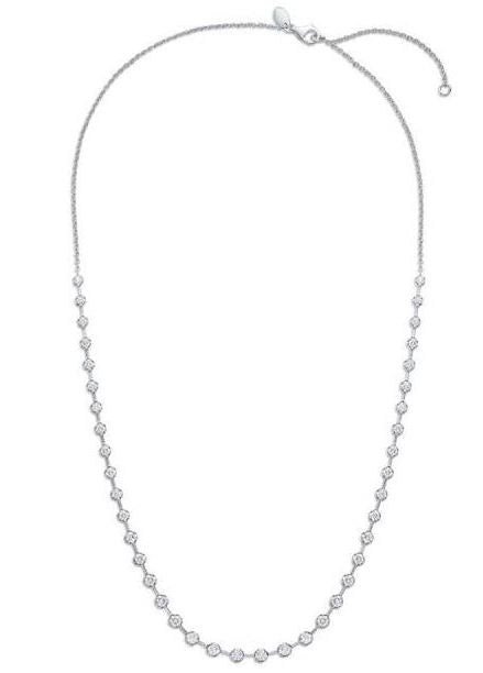 Serena Collection Diamond Station Necklace