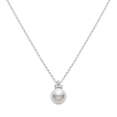 White South Sea Pearl & Diamond Pendant