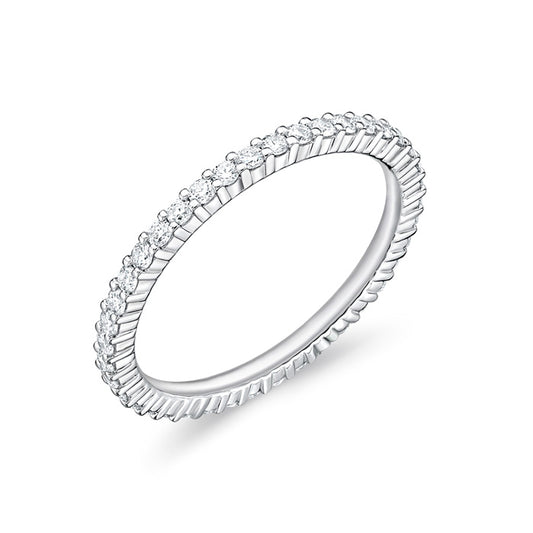 Petite Prong Diamond Eternity Band