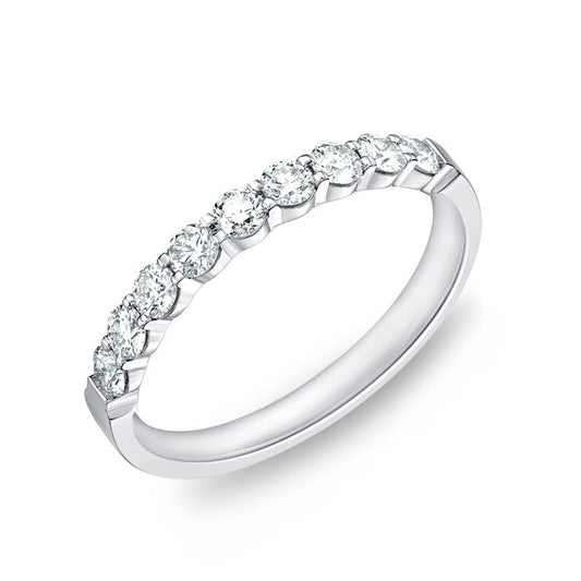 Petite Prong 9-Stone Diamond Band