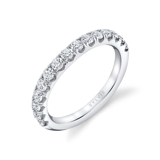 Andrea Diamond Wedding Band