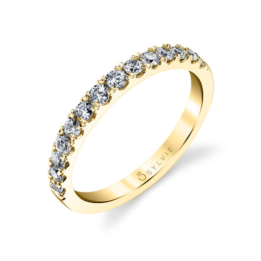 Luna Diamond Wedding Band