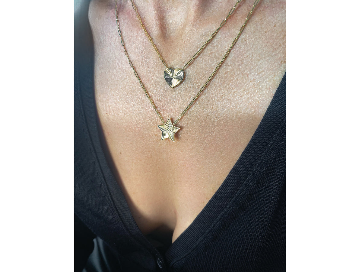 Aura Medium Star Necklace