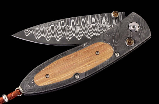 Pappy Van Winkle Bourbon Barrel Wood Pocketknife
