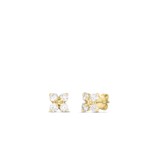 Love in Verona Diamond Stud Earrings