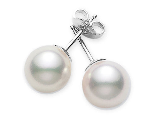 Akoya Basics Pearl Stud Earrings