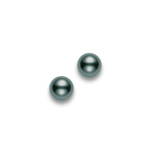 South Sea Basics Black Pearl Stud Earrings