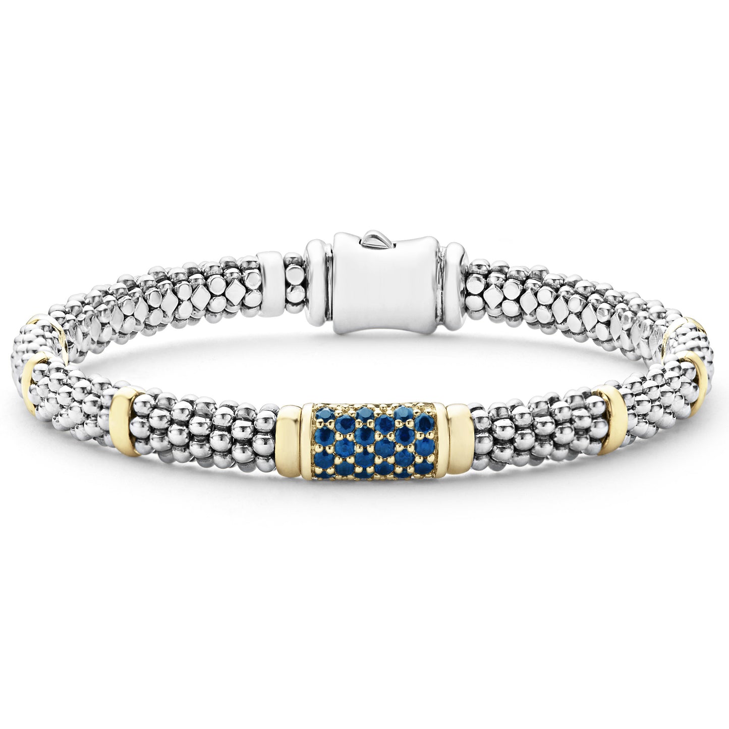 Signature Caviar Collection Blue Sapphire Bracelet