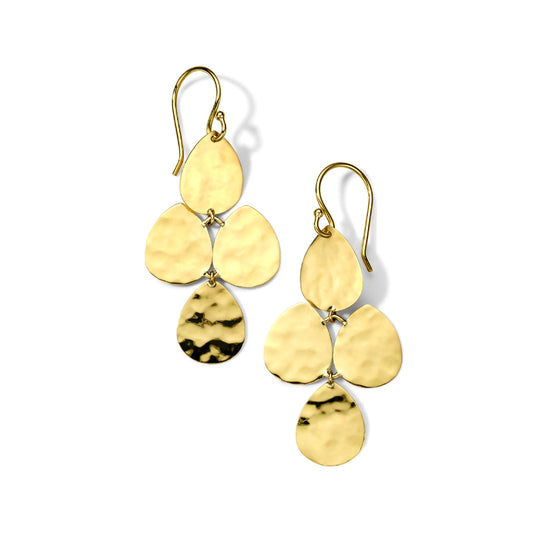 Classico Small Crinkle Cascade Earrings