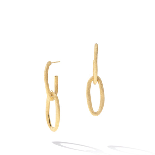 Jaipur Gold Collection Drop Link Earrings