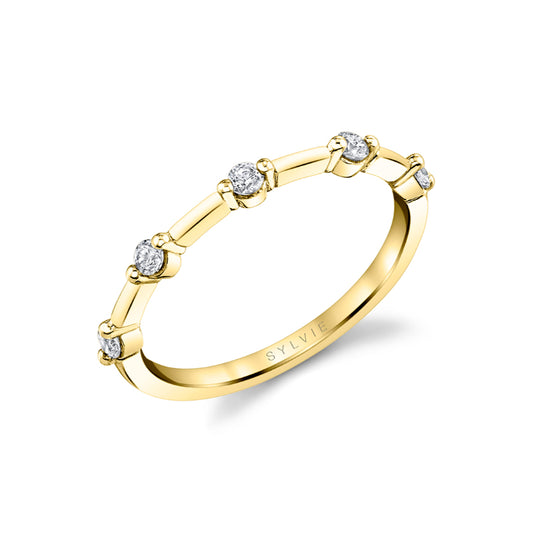 Eniko Single Prong Wedding Ring