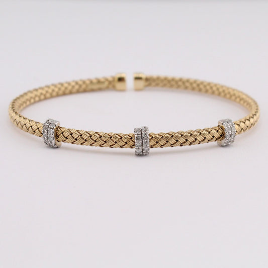 Diamond Rondelle Bracelet