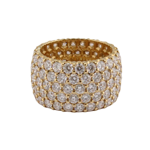 Five-Row Diamond Band