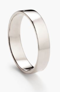 5.0 MM Flat Wedding Band