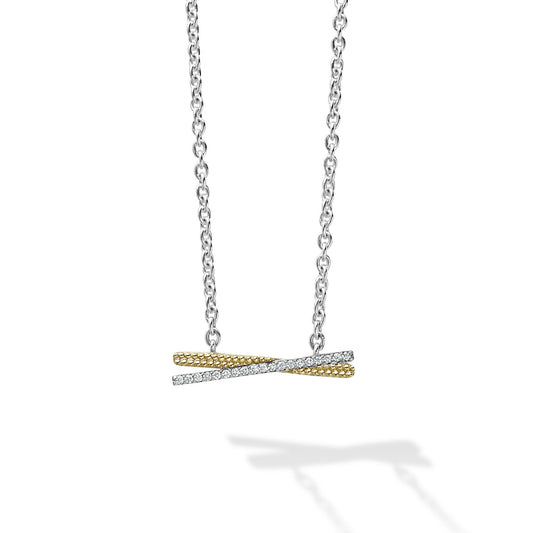 Caviar Lux Collection X Diamond Necklace