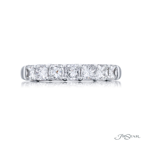 Radiant Cut Diamond Wedding Band