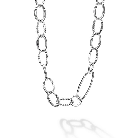 Signature Caviar Collection Link Necklace