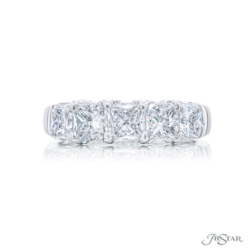 Radiant Cut Diamond Wedding Band