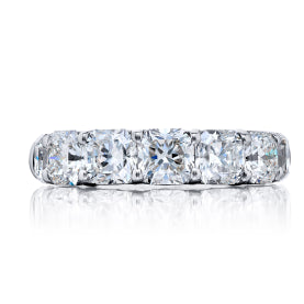 Cushion Cut Diamond Band