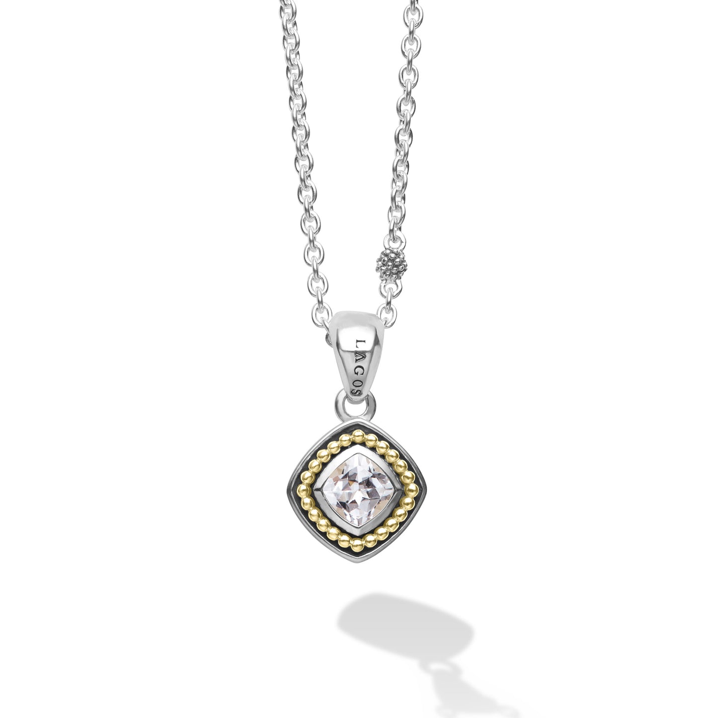 Rittenhouse Collection White Topaz Pendant Necklace