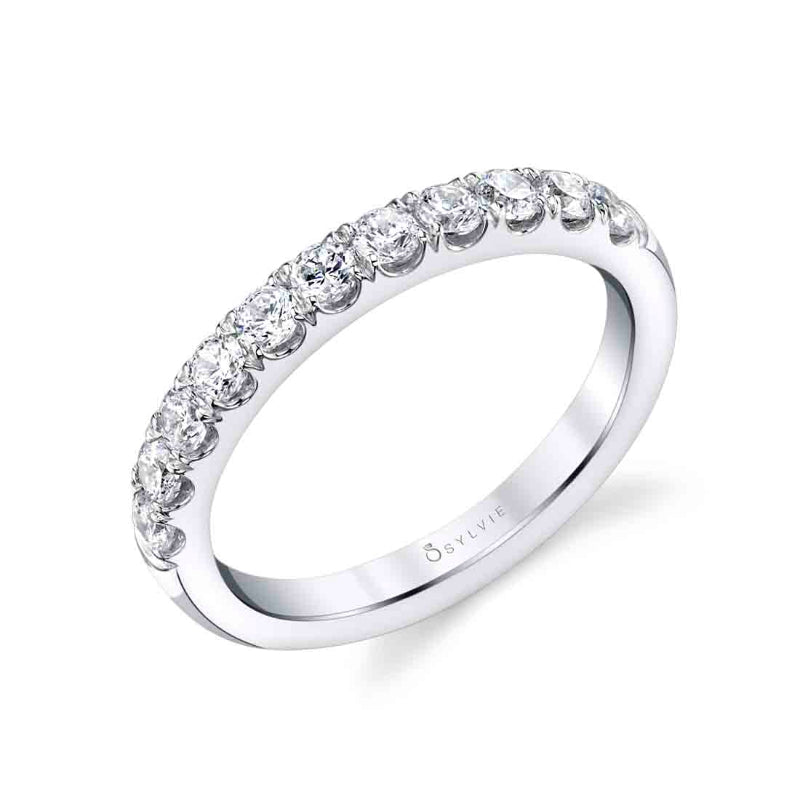 Classic Diamond Wedding Band