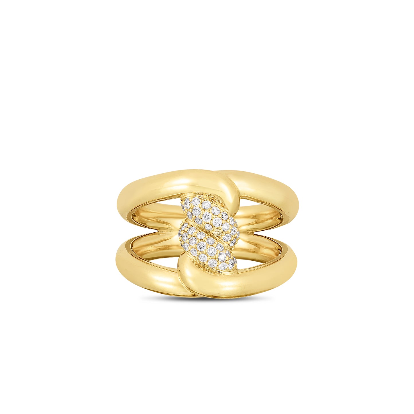 Cialoma Diamond Knot Ring