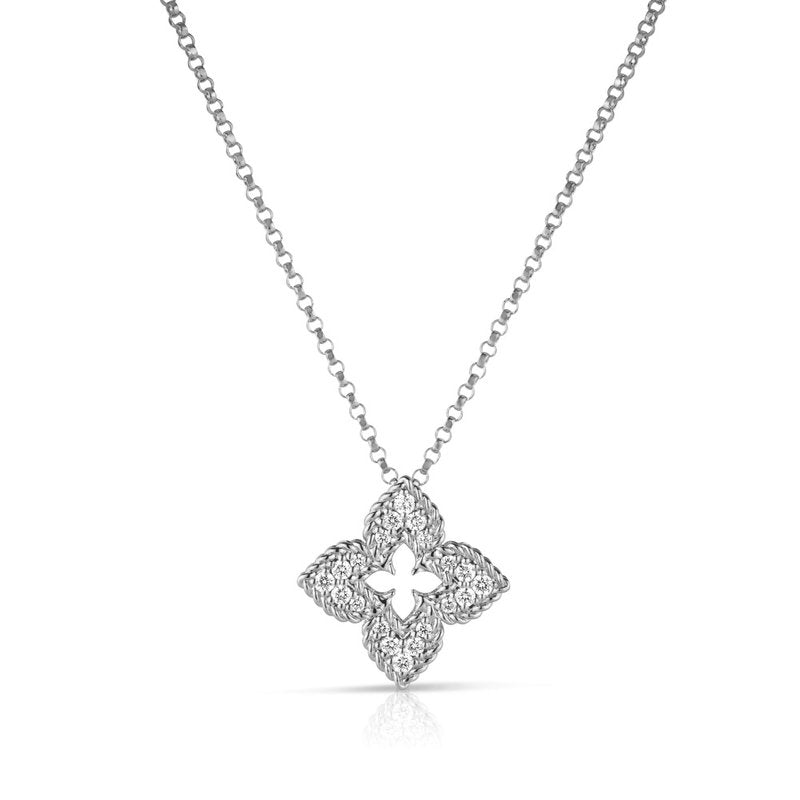 Venetian Princess Diamond Pave Necklace