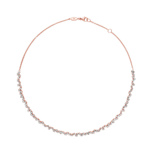 Stardust Collection Mixed Cut Diamond Choker