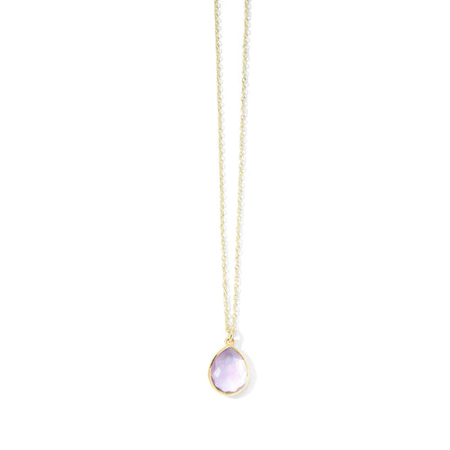 Rock Candy Mini Teardrop Triplet Necklace