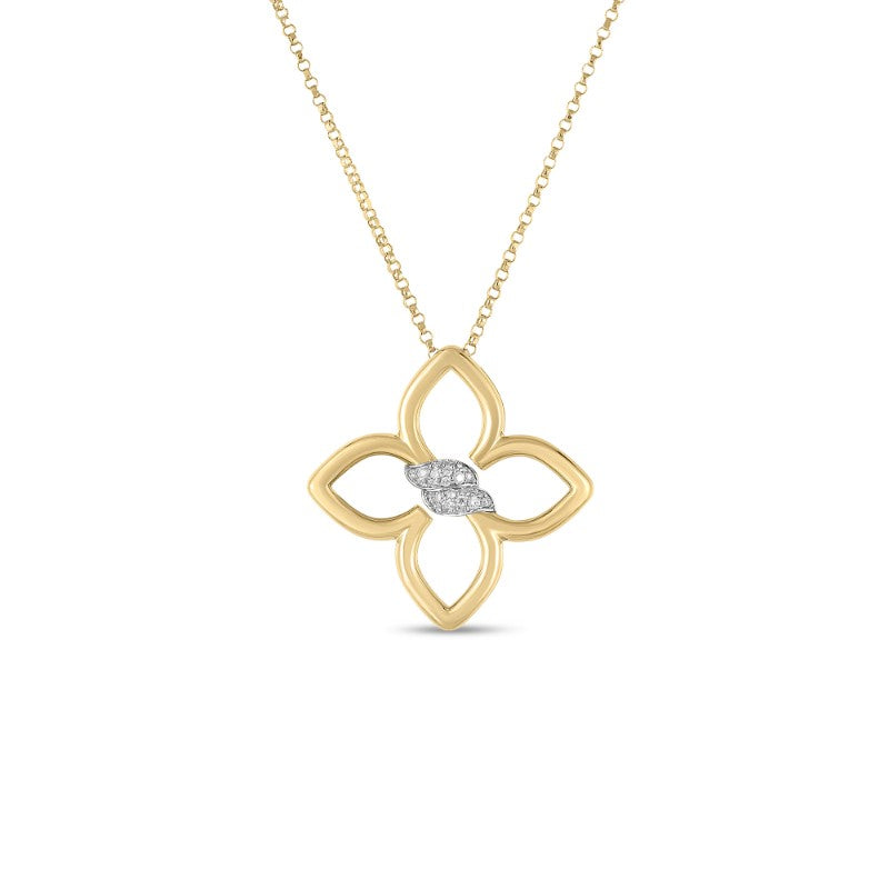 Cialoma Diamond Flower Pendant