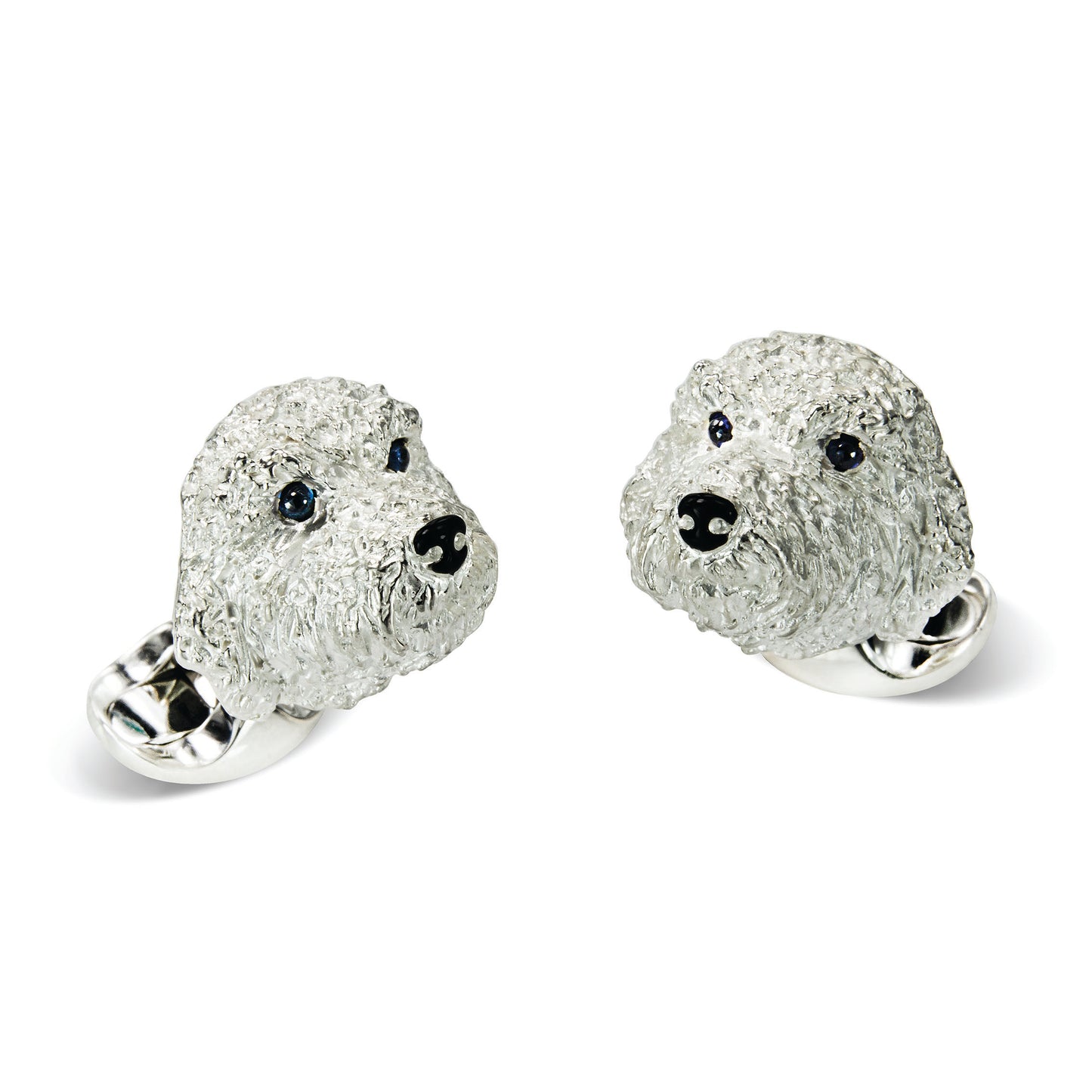 Golden Doodle Dog Cufflinks