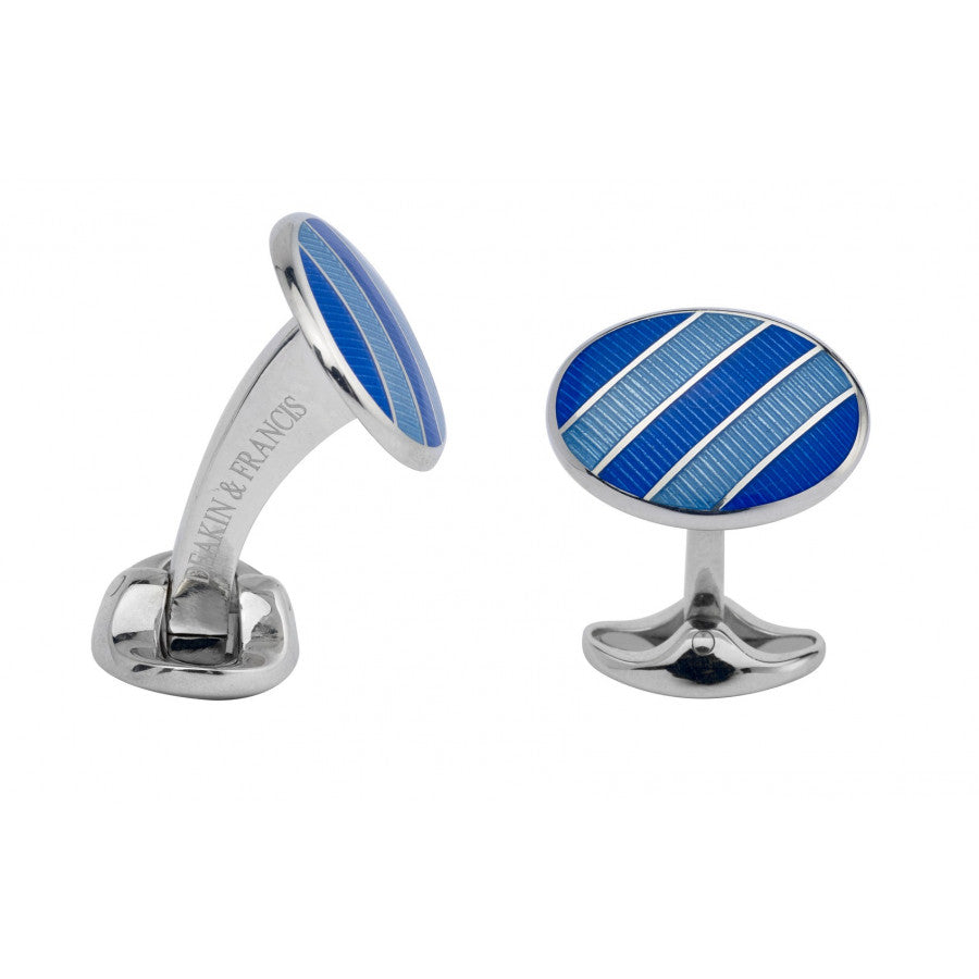 Royal and Denim Blue Cufflinks