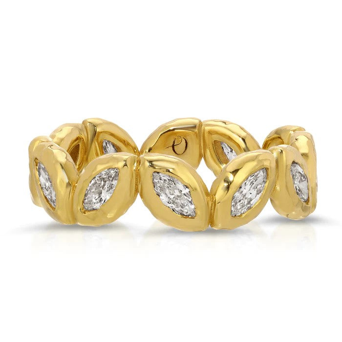 Nesting Gem Collection Marquise Cut Diamond Eternity Band