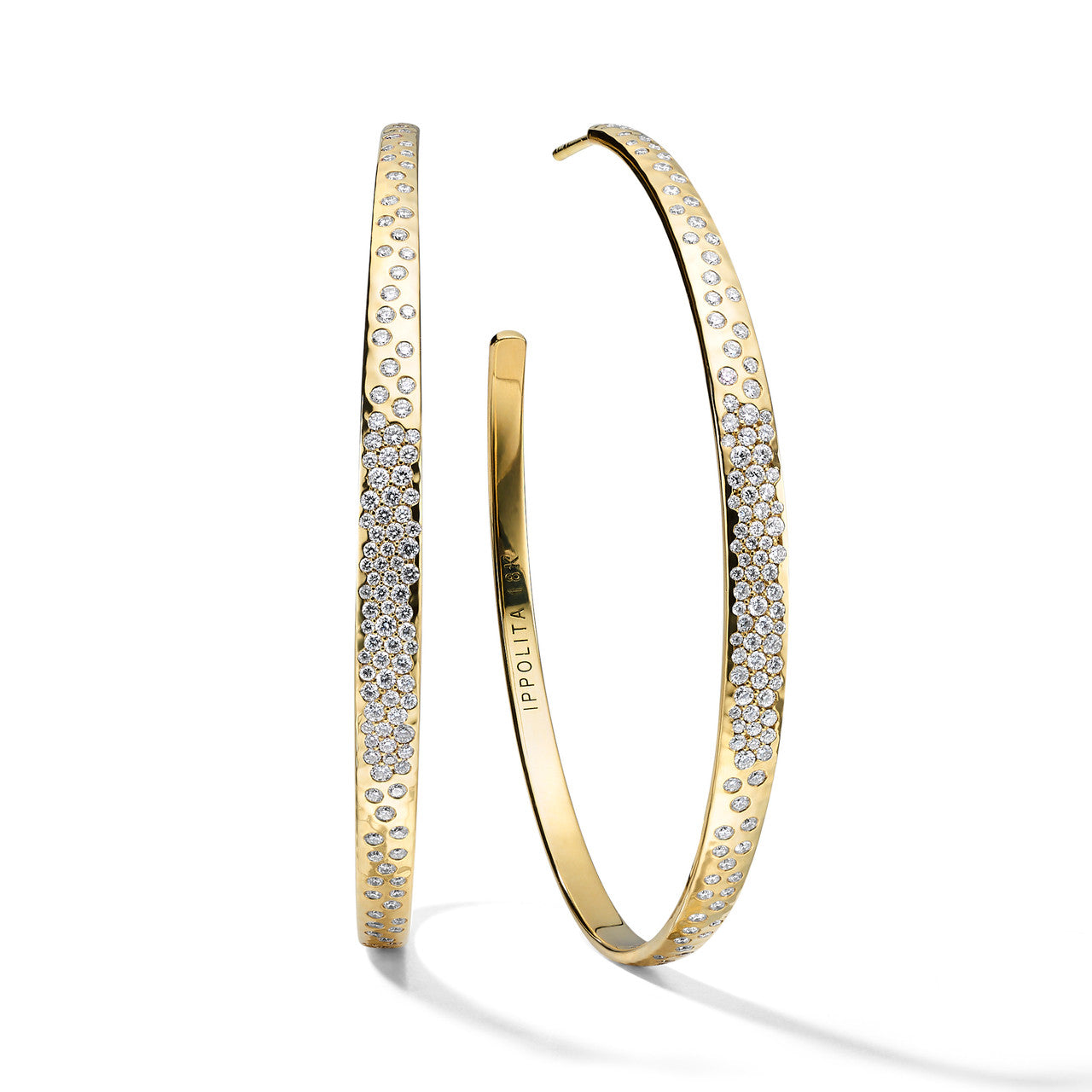 Stardust Collection Diamond Hoop Earrings