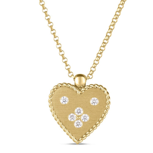 Venetian Princess Small Heart Necklace