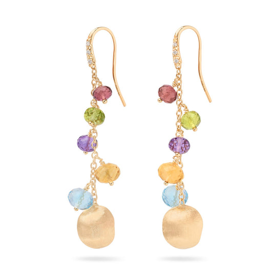 Africa Gemstone Collection Dangle Earrings