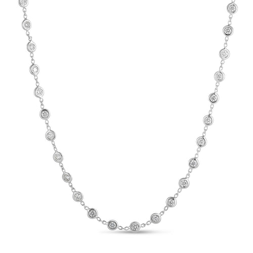 Diamonds By the Inch Collection Continuous Station Necklace