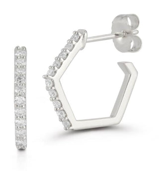 Tyson Collection Diamond Hoops