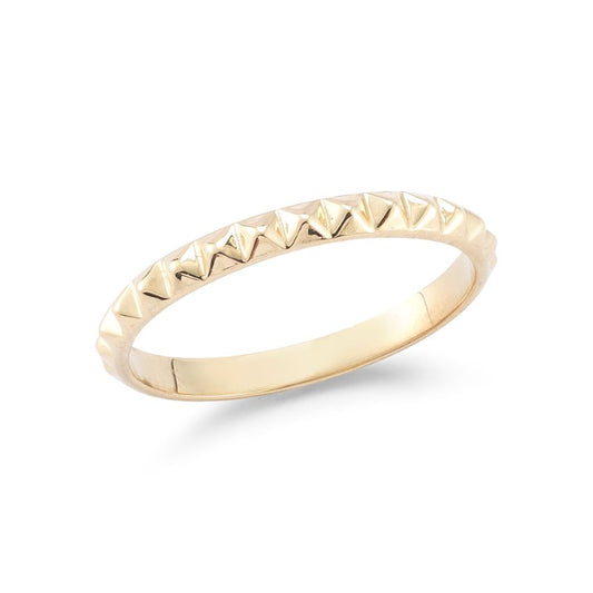 Textured Stackable Band