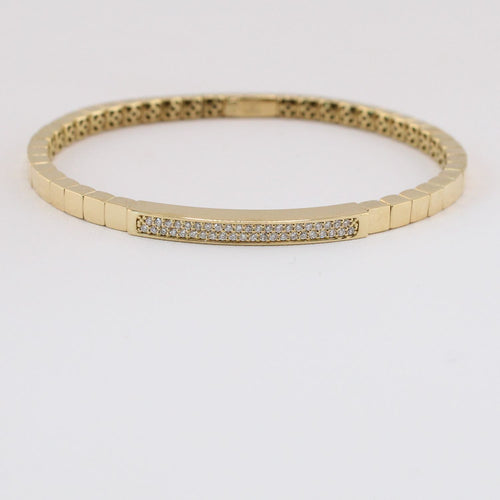 Diamond Bar Stretch Bracelet