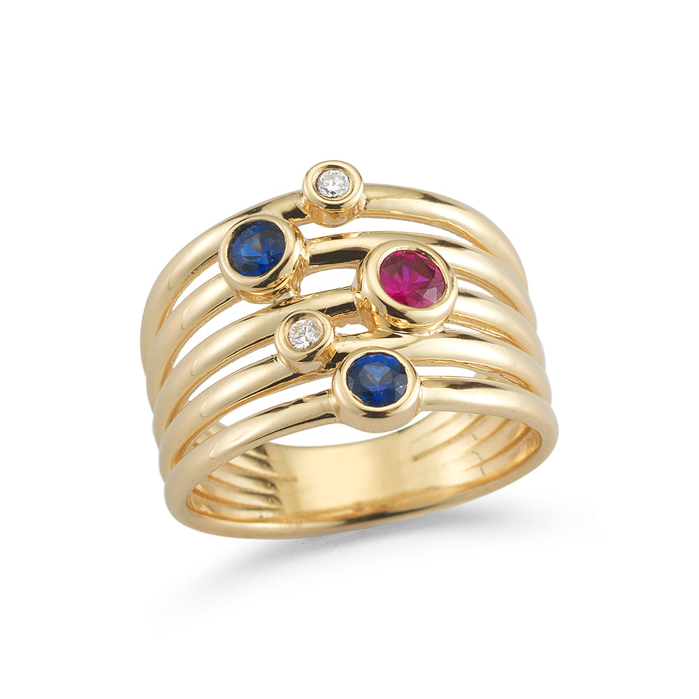 Multi Jules Gladiator Ring