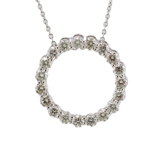 Diamond Circle Pendant