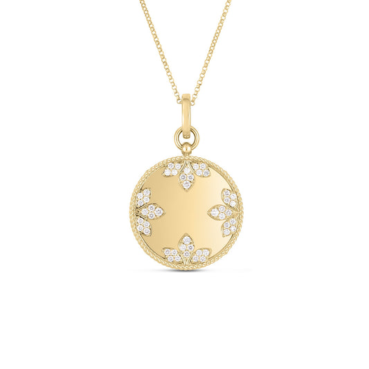 Medallion Collection Diamond Necklace